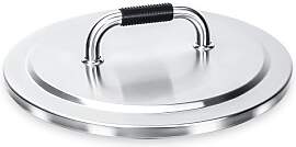 GFTIME Feuerschale Edelstahl Deckel Ø 50cm für