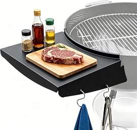 GFTIME Grill Beistelltisch für Weber 57 cm