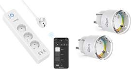GHome Smart WLAN Steckdosenleiste mit 3
