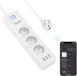 GHome Smart WLAN Steckdosenleiste mit 3