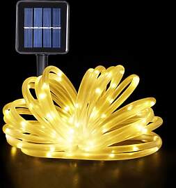 GHONLZIN Solar LED Lichterkette