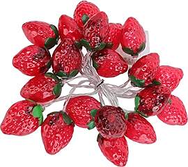 Ghzste Obst-Erdbeer-Lichterkette,