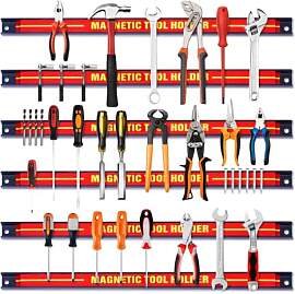 GIANTEX 6x Werkzeug Magnetleiste Set 46 cm