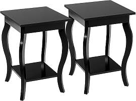 GIANTEX Beistelltisch klein 2er Set, Nachttisch
