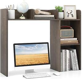 GIANTEX Schreibtisch Regal, Tischregal Kleines