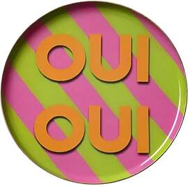 Gift Company Love Trays, Dekotablett, XS, Oui oui, 
