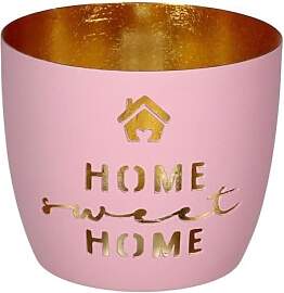 Gift Company Madras, Windlicht, M, Motiv: Home