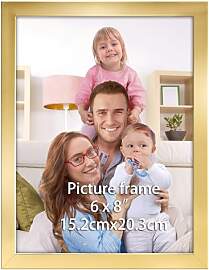 Giftgarden Gold Bilderrahmen 15x20 cm –