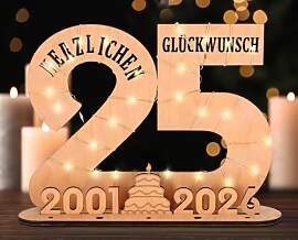 Giftota - 2026 Originelle 25 Geburtstag Geschenk