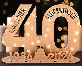 Giftota - 2026 Originelle 40 Geburtstag Geschenk