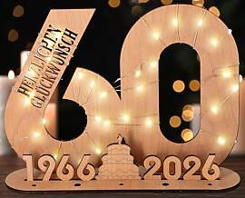 Giftota - 2026 Originelle 60 Geburtstag Geschenk