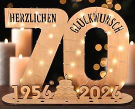 Giftota - 2026 Originelle 70 Geburtstag Geschenk