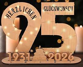 Giftota - 2026 Originelle 95 Geburtstag Geschenk