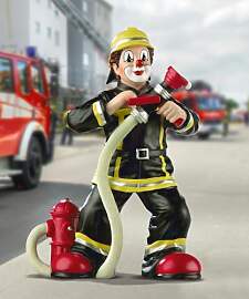 GILDE Clown Florian aus Kunstharz - Dekofigur und