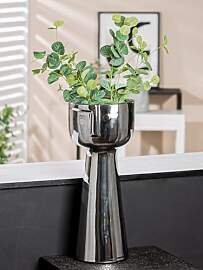 GILDE Dekovase Gesichtsvase - Blumenvase Vase