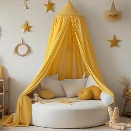 Ginkago Baldachin Kinderzimmer Baby Betthimmel