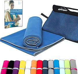 gipfelsport Mikrofaser Handtuch Set - für Sauna,