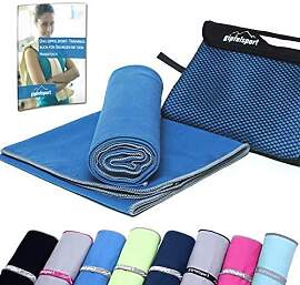 gipfelsport Mikrofaser Handtuch Set - für Sauna,