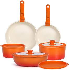 GiPP 11-Teiliges Pfannen Set Topfset mit