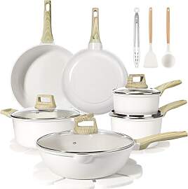 GiPP 18-Teiliges Antihaft-Kochgeschirr-Set,