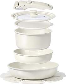 GiPP 8-Teiliges Topf und Pfannenset,