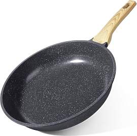 GiPP Granit Antihaft Bratpfanne mit Deckel,Gesunde 