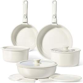 GiPP Pfannenset Topfset mit Abnehmbarer Griff,