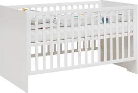 Gitterbett Luna White ca. 70x140 in Weiß