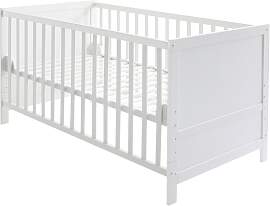 Gitterbettset Magicstar Weiß ca. 70x140cm,