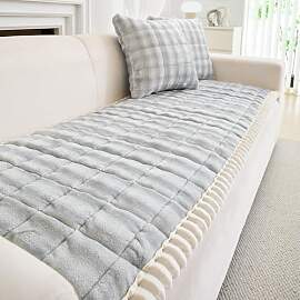 GKXLH Dick Sofa überzug - Neue Weiche Milchfleece 