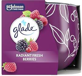 Glade Duftkerze mit Dekorfolie Radiant Fresh