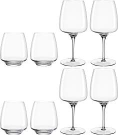 Gläser-Set LEONARDO "Trinkglas-Set CESTI,