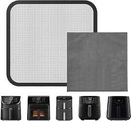 Glamifyr Spritzschutz für Heißluftfritteuse mit