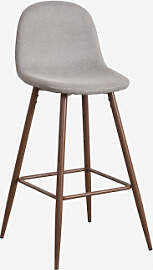 Glamm Barhocker Grau Beton & ↑75 Cm &