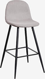 Glamm Barhocker Grau Beton & ↑75 Cm &