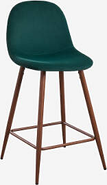 Glamm-hocker Aus Samt Grün Jungle & ↑65 Cm