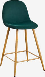 Glamm-hocker Aus Samt Grün Jungle & ↑65 Cm
