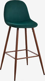 Glamm-hocker Aus Samt Grün Jungle & ↑75 Cm