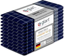 Glart 48BI2 10er Set Küchentücher 50x70 cm aus