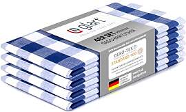 Glart 48BYB Geschirrtücher Baumwolle 4er-Set –