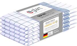 Glart 48KB1 Geschirrtücher 5er Set 50x70 cm blau