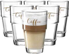 Glas LEONARDO "Becher Solo 410 ml 6er Set