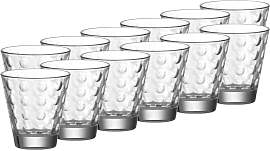 Glas LEONARDO "Trinkgläser Optic 215 ml 12er 