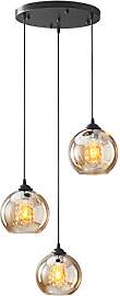 Glas Pendelleuchte Kristall Pendellampe Modern