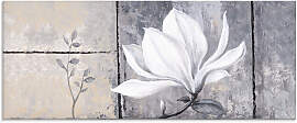 Glasbild ARTLAND "Klassische Magnolie",