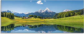 Glasbild ARTLAND "Landschaft in den