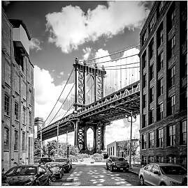 Glasbild ARTLAND "New York City Manhattan