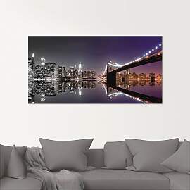 Glasbild ARTLAND "New York Skyline
