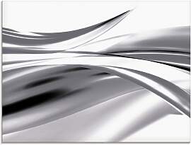 Glasbild ARTLAND "Schöne Welle -