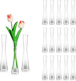 Glasseam Glasvase Set für Tisch Tafelaufsätze:
